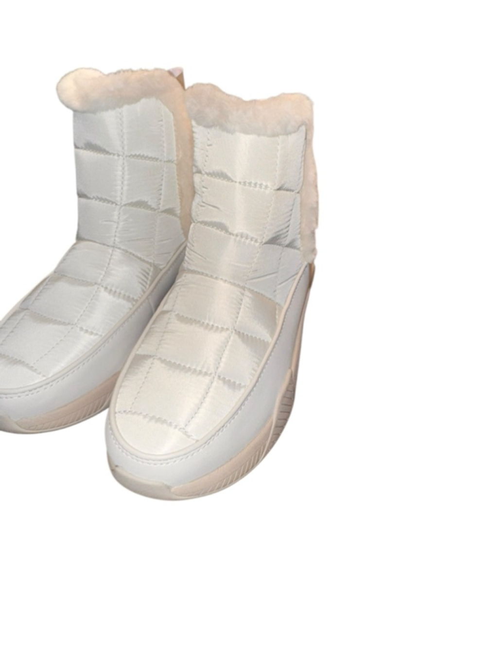 Women's Spyder Lumi Winter Boots 8.5 White Beige